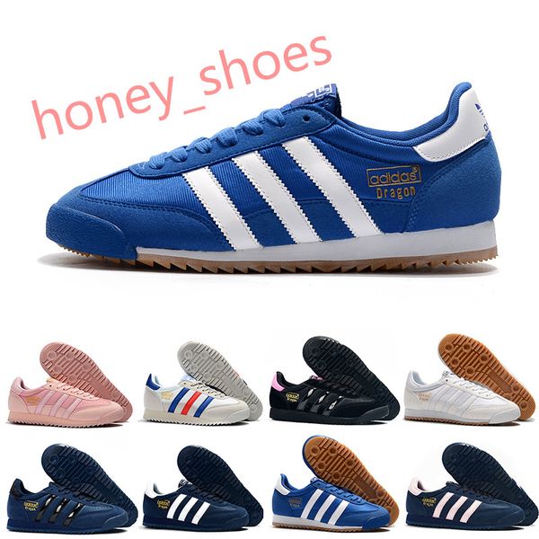 

2020 classic originals dragon men running shoes black white blue pink superstars 80 women runner sport designer shoes 36-46 y14