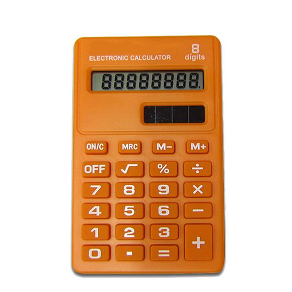 

Cartoon Mini Calculator 8 Digits Display Dual Power Supply Cute Candy Calculadora Solar Hesap Makinesi Calculatrice Solaire KK43