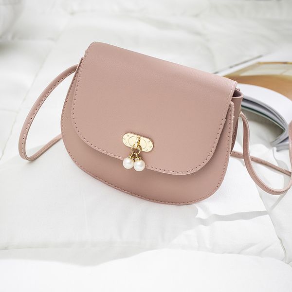 

2020 summer women small crossbody bag one-shoulder phone bag cover-type messenger girls small change pu leather