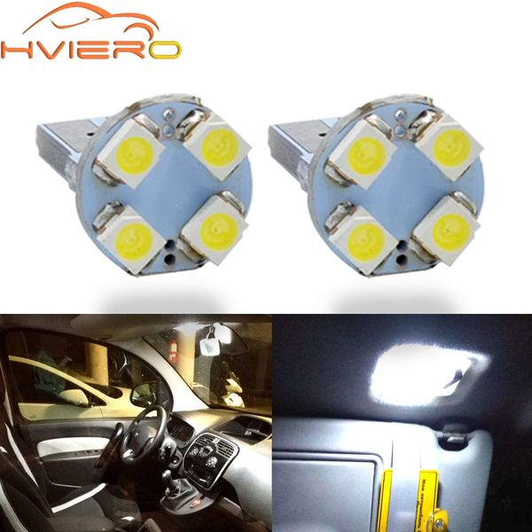 

2x white 501 w5w t10 168 194 bulbs 1210 3528 4 smd led canbus signal corner light bulb door lamp reading interior lighting