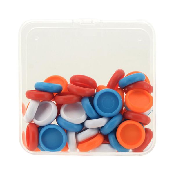 

50pcs plastic discs binding diy notebook supplies stationery accessory