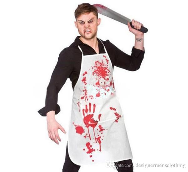 

хэллоуин косплей крови фартук конструктор террор мужской костюм аксессуары мода butcher косплей, Silver