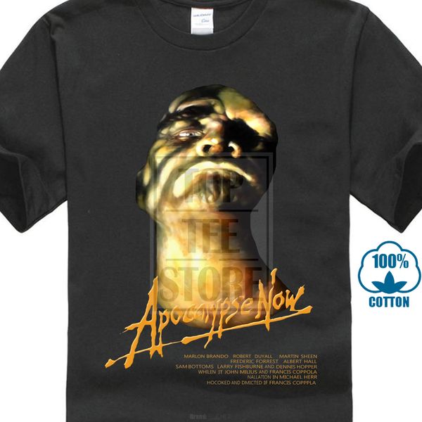 

apocalypse now movie poste t shirt black all sizes s to 4xl v7 men t shirt 100% cotton print shirts, White;black