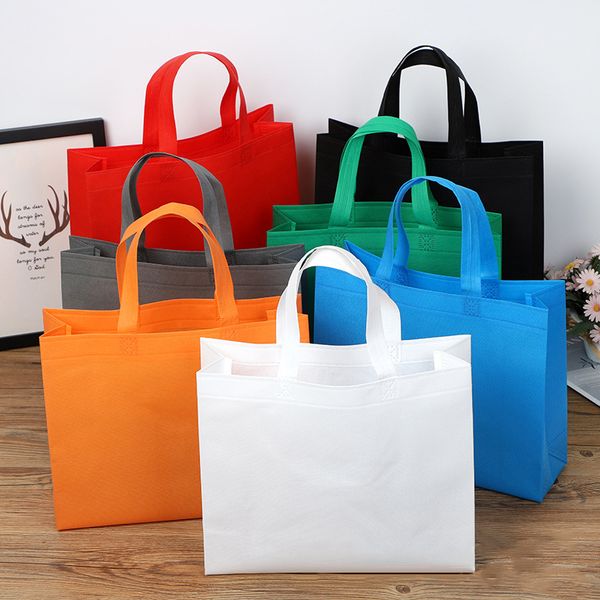 

nonwoven environmental protection handbag advertising gift shopping bag education publicity clothing shoe box custom logo