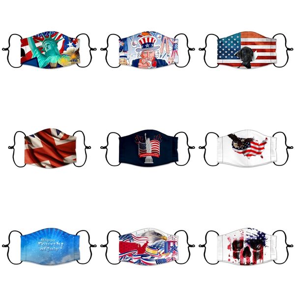 

in stock 2020 new spring designer luxury face mask party cosplay reusable dust windproof cotton masks tree #3641