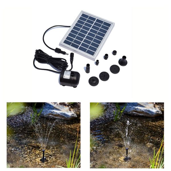 Acheter Petite Pompe à Eau Dirrigation Solaire Pompes à Air En Oxygène Pour Les Plantes De Jardin Hydroponiques Agricoles Paysage De La Piscine