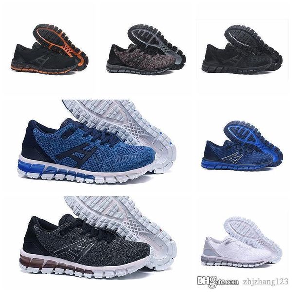 

2019 new shift stability running shoes t728n gel-quantum men running shoes triple white black orange designer sneakers trainers size 41-45