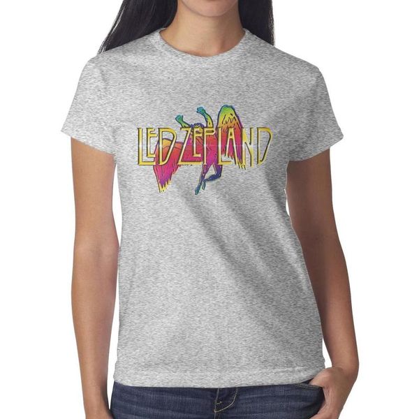 

led zeppelin логоипом еѬа женка ђболка, ђболки, ђболки, майки дизайн ђбо, White