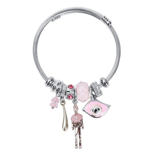 

demon глаз из нержавеющей стали браслет браслеты титана стальной браслет горячий продавать, Silver