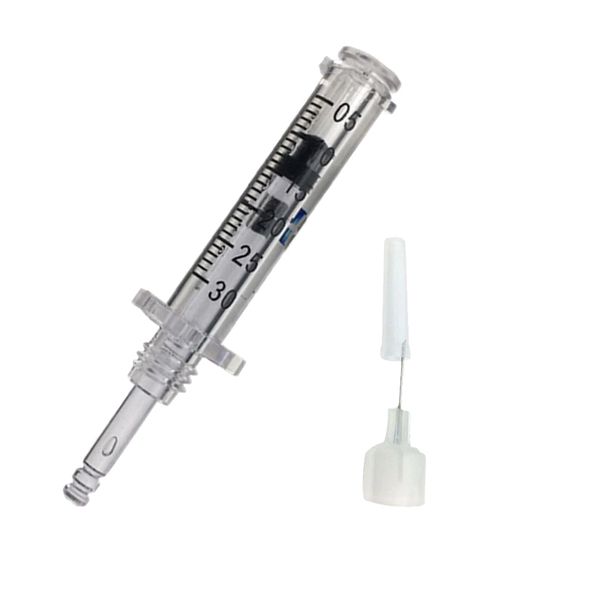 

0.3ml disposable plastic ampoule syringe and needles for hyaluronic pen hyaluronic acid gun Hyaluron Ampoules