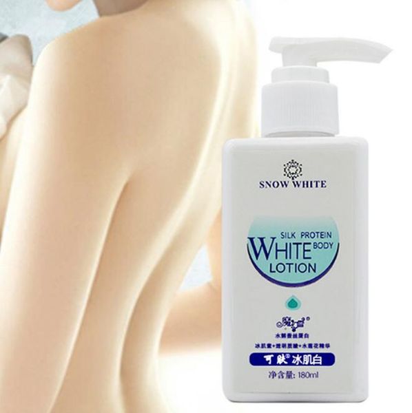 

Drop hipping in tock 180ml now white 100 original whitening cream face and body lotion body kin care cream