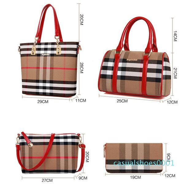 

2020 new arrive 6pcs/set designer handbag women lash package pu leather bags crocodile pattern handbag fashion shoulder bag clutch bag az21