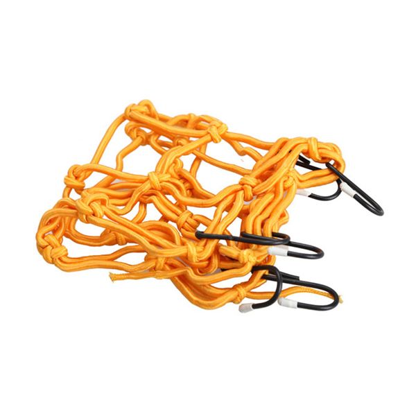

30*30cm motorcycle 6 hooks hold down fuel tank luggage net mesh web bungee yan88