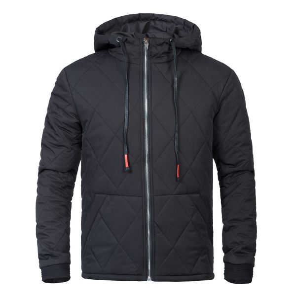 

mrmt 2019 brand new mens jackets winter cotton padded jacket coat overcoat for male outer wear men clothing, Black