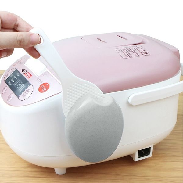 

kitchen spoon sucker electric rice cooker rice spoon hanger without perforation white