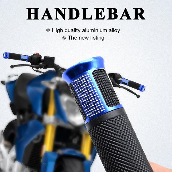 

motorcycle aluminum gel cnc handle bar hand grips motos motorcycle accessories for yamaha r3 r25 mt07 mt09 mt10 fz1 fz6 yzf r1