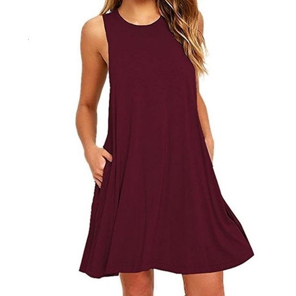 

летнее платье женщины одежда лето 2019 платья женщины без рукавов boho стиль коротких платьев пляжа sundress женской повседневной смены плат, Black;gray