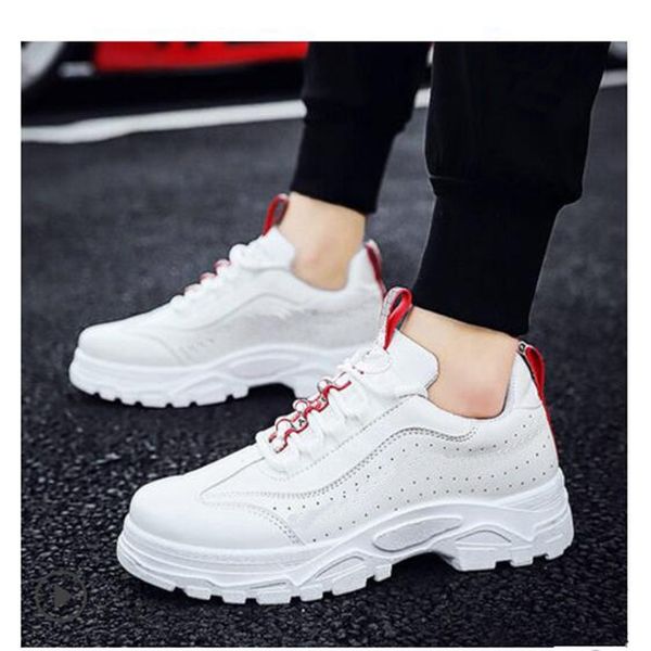 

discount mens shoes autumn 2019 new canvas shoes sports and leisure old white male korean version of the tide shoes, Black