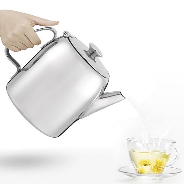 

stainless steel coffee pot cold water kettle juice pot afternoon tea coffee pot l restaurant drinkware