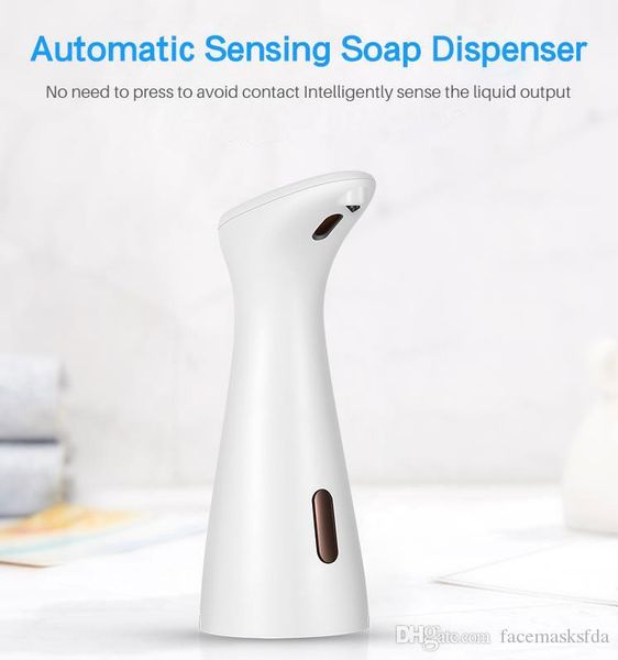 

touchless infrared sensor liquid soap dispenser 200ml with automatic intelligently sense the liquid output function in grade 6 waterproof