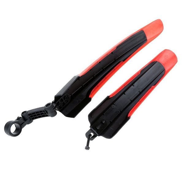 

mudguard for mtb road bike front and back mudguard plastic gray bike fender