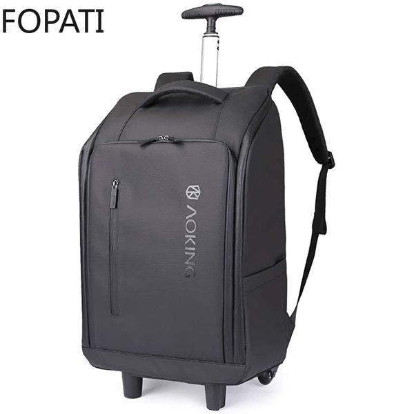 

20" 55l большой прокатки рюкзак с колесами для взрослых бизнес мужчины тележка сетка рюкзак водонепроницаемый дорожные сумки ручной клади