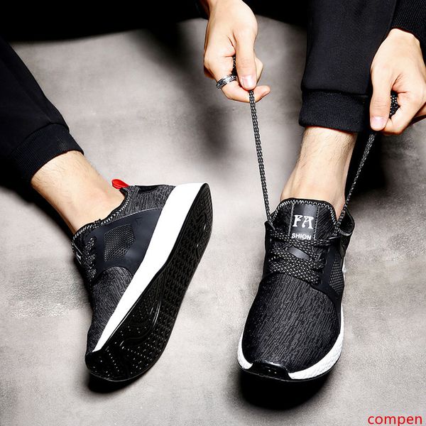 

black spring lovers casual sneakers shoes comfort breath style for footware shoes low cut comfortable light weight