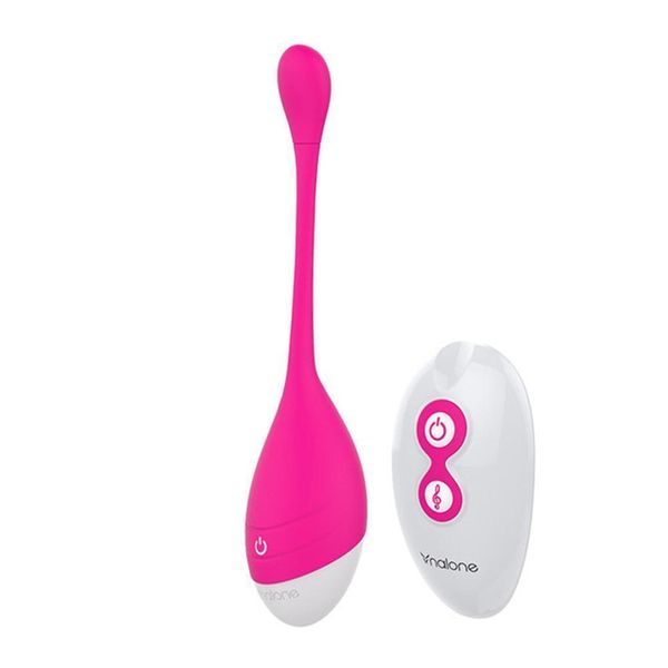 Nalone vibratori telecomandati senza fili G-spot vaginale massaggiatore clitoride vibrazione salto uovo proiettile giocattoli adulti del sesso per le donne Y19070202