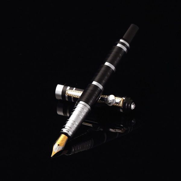 

metal ballpoint fountain pen business student writing tool calligraphy office school supplies