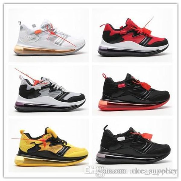 

720s мужские кроссовки сетки газопроницаемости подушки дизайнер обуви классический черный белый красный мужчин кроссовки бег на открытом воз