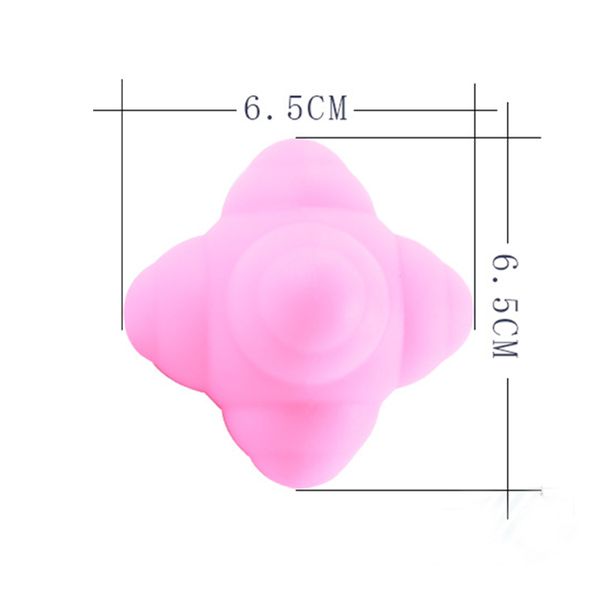 

hexagonal reaction ball silicone agility coordination reflex exercise fitness training ball massage sensory physical therapy