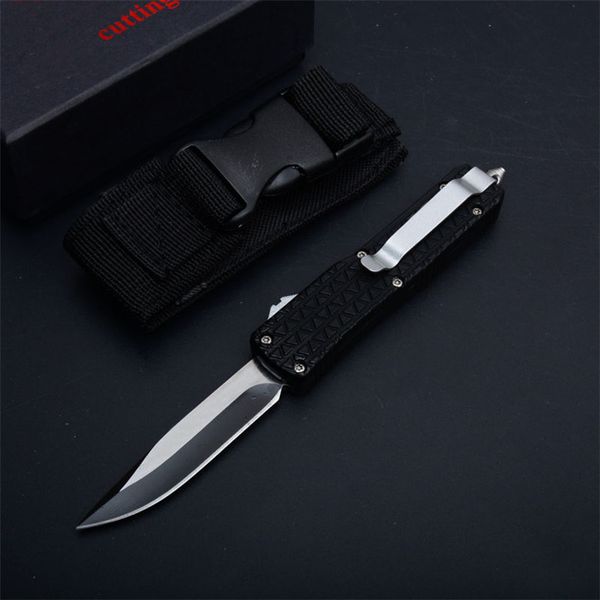 

Outdoor gear C07 Double action Tactical Knife 440 57HRC Blade EDC Black G10 Handle Survival Utility Pocket Hunting Hiking Knives J86M Y