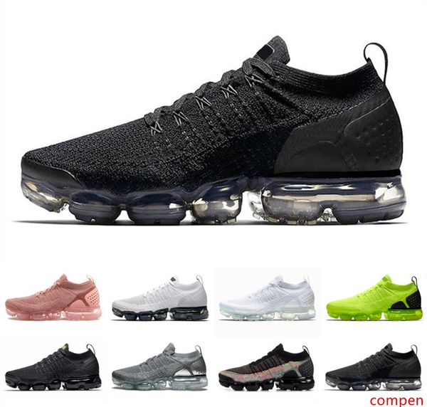 

2019 men women running shoes breathable triple white black multicolor chrome dark grey fashion mens trainers sports sneakers