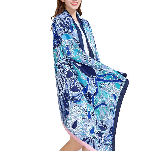 

women boho shawl printed beach scarf ethnic travel seaside wrap ya88, White;black