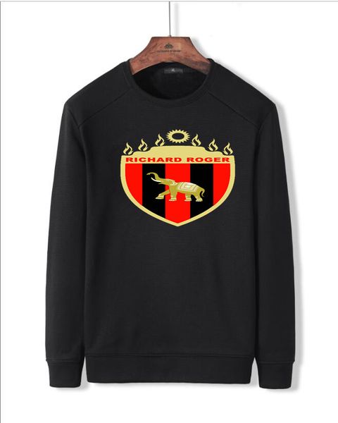 

2019 new fa6903 winter brand fashion design cotton warm mens long sleeve hoodies mens hip hop hoodies to street sweatshirt, Black