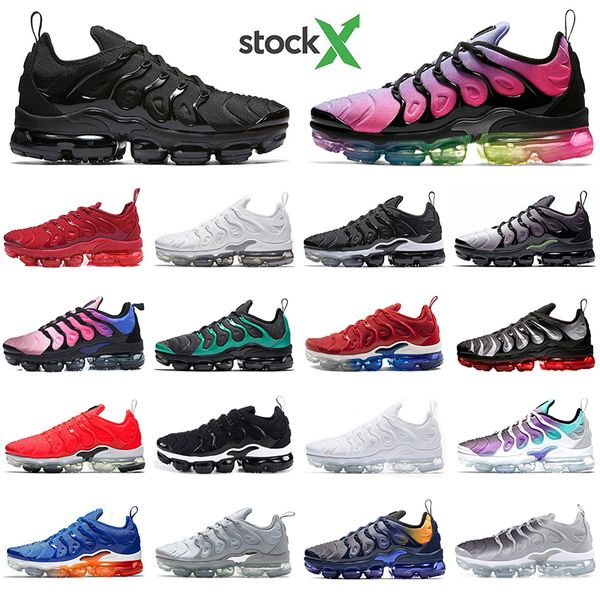 

with socks fashion plus tn stock x male running shoes rainbow bumblebee usa pure platinum casual sports sneakers trainers, White;red