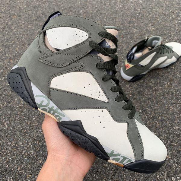 

new men 7s basketball shoes 7 patta x icicle designer luxury trainers shoes sports sneakers with box