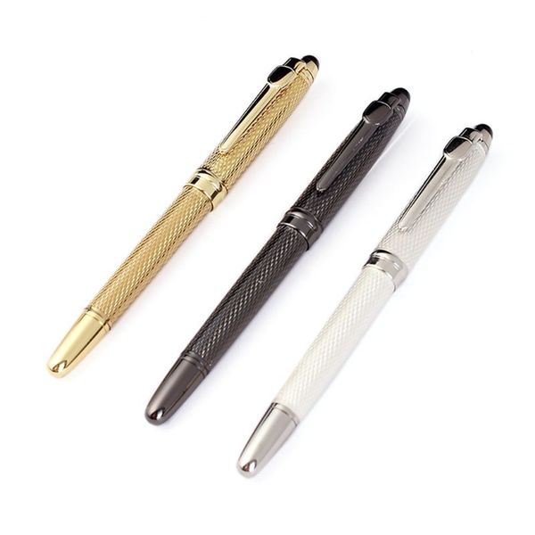 

0.5mm luxury ballpoint pen business signature rollerball business office supplies stationery writing gift h7ec, Blue;orange