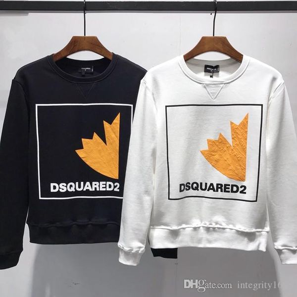 

2019 new italian luxury latest designer autumn winter mens sweater classic fashion pullover men brand crew neck clothing with, Black