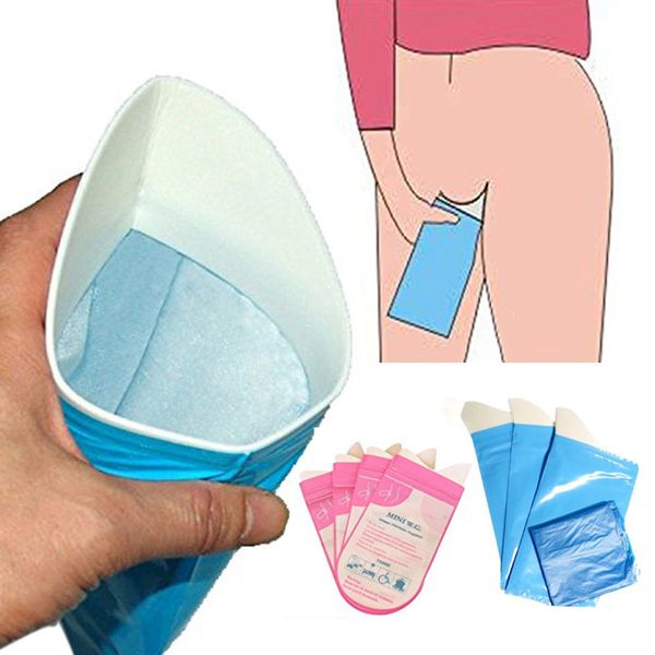 

4 pcs/set outdoor travel eco-friendly urine prevent stink mini vomit bags toilet disposable emergency tool