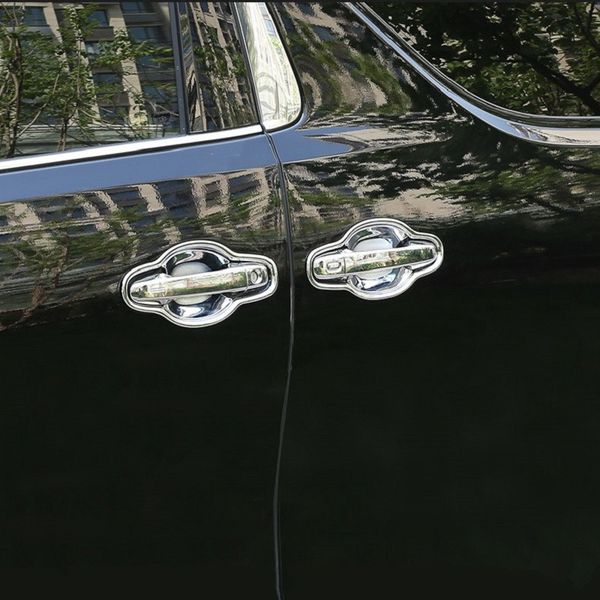 Abs Plating Car Exterior Door Bowls Cover Sticker For Toyota