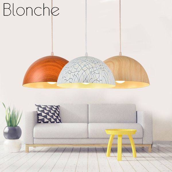 

blonche hanging lights modern pendant lamp for living room bedroom kitchen home decor lighting semicircle e27 fixtures luminaire