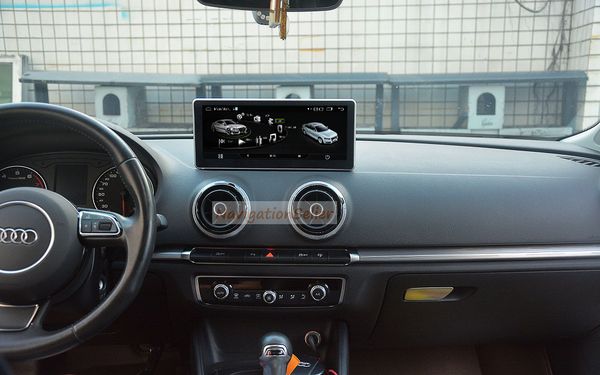 Android10.0 carro DVD player rádio Áudio GPS Navegação Carro estéreo para Audi A3 2014-2016 OEM MIB1 Sistema com Mirrolink Bluetooth 3 Way USB