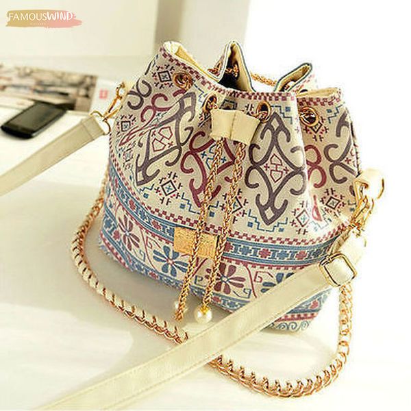 

fashion national style shoulder bags handbag national tote purse string messenger hobo satchel women handbag