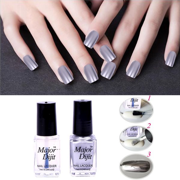 

fashion nail polish silver long-lasting nail polish cosmetic decoration tools