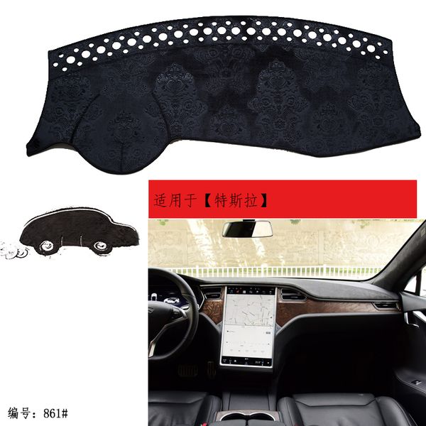 

tommia for dashboard pad cover dash mat anti-sun velvet instrument