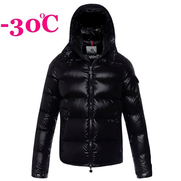

2019 winter men down jackets boys down coat winter snow-wear hooded male outerwear m l  xxl 3xl black