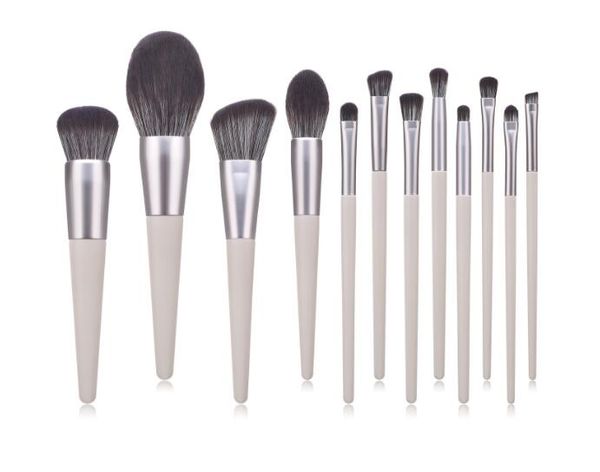 

beauty tools 7pcs makeup eye brushes set new color wooden handle brush