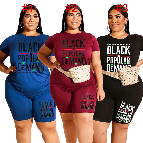 

summer women plus size tracksuit clothing short sleeve t shirt shorts suit 2pcs outfits sportwear casual clothes d6903, White