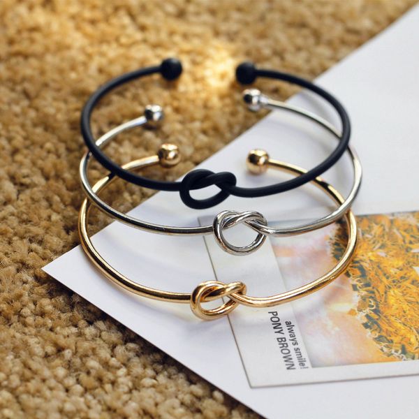 

new fashion accessories jewelry copper lock cuff bangle for women girl elegant gift, Black